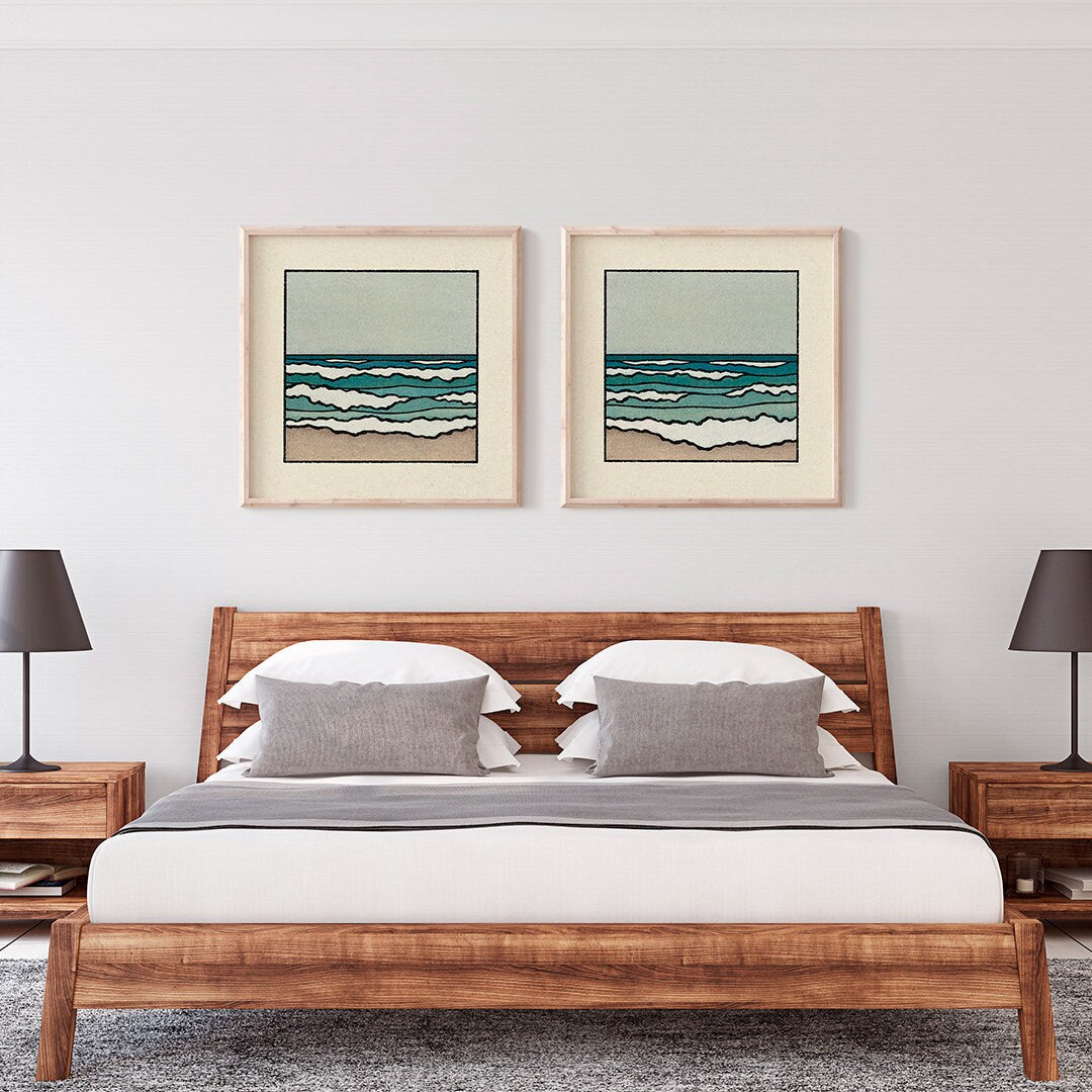 Wash Away Diptych